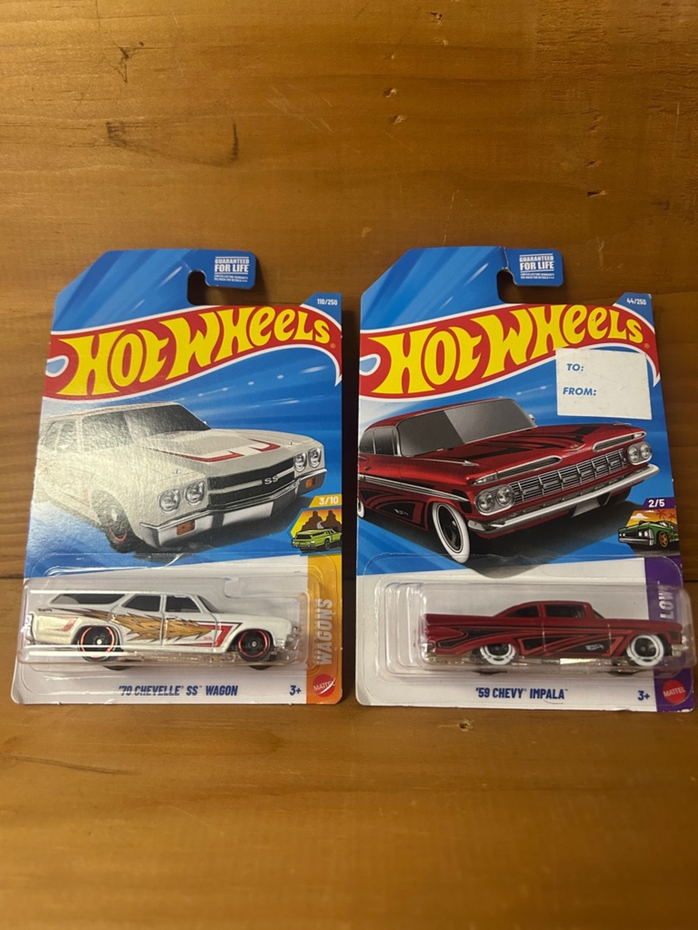 Hot Wheels Chevy 2 Pack
